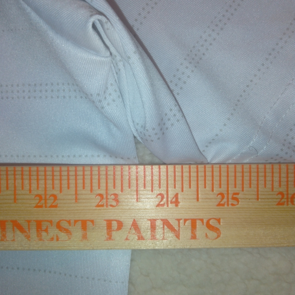 Callaway Opti Dri White Polyester Golf Polo Shirt Mens Size Large - Picture 7 of 8